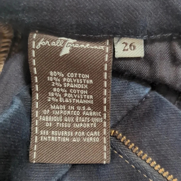 7 For All Mankind High Rise Skinny Jeans, Color Dark Wash Size 26 - Picture 14 of 14